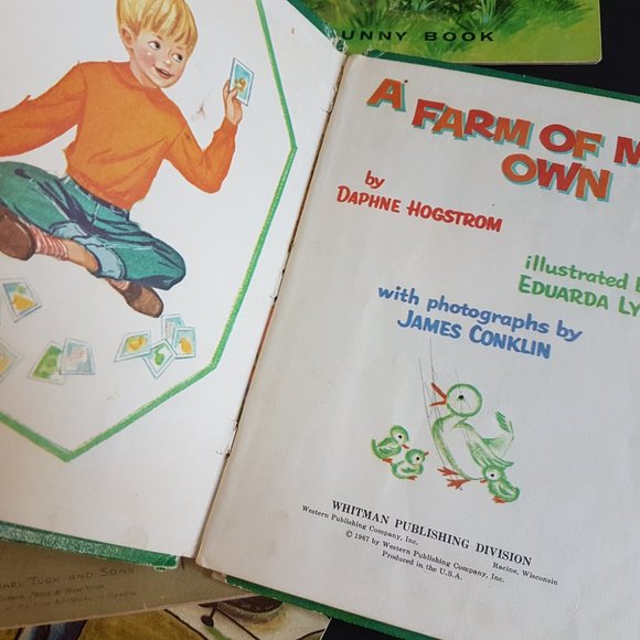 Children's Book Lot Vintage & Antique - Picture 8 of 8